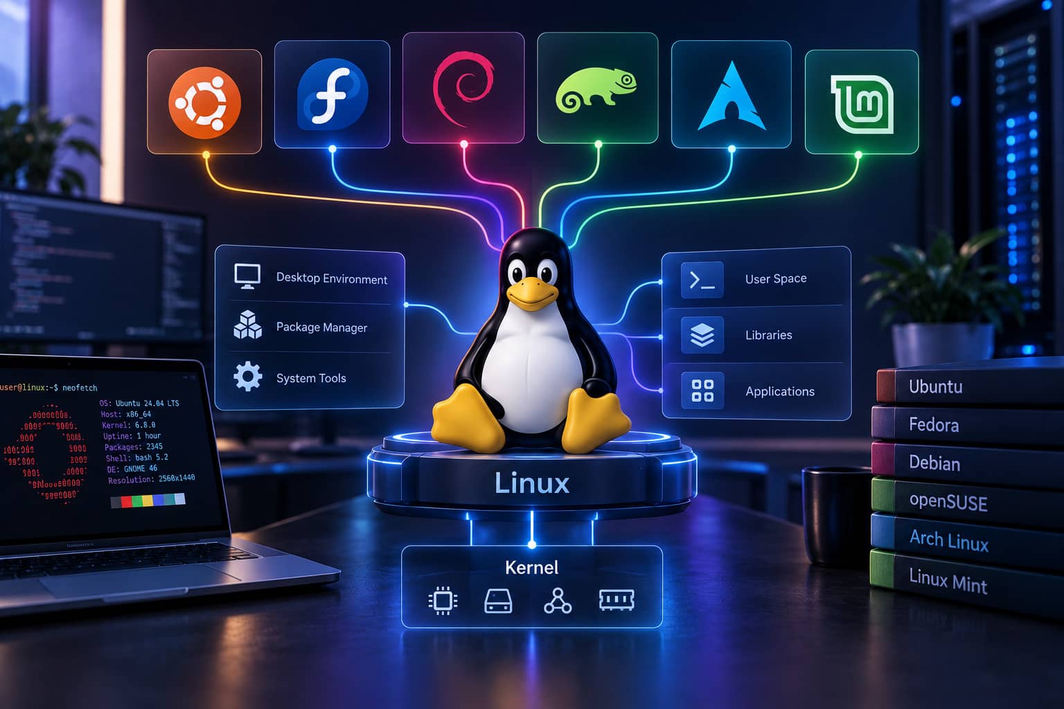Linux concept: distribution