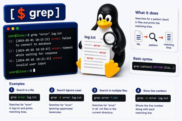 Linux commando: grep