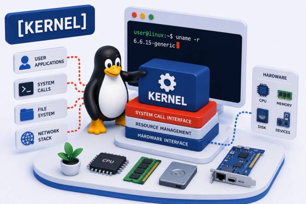 Linux concept: kernel