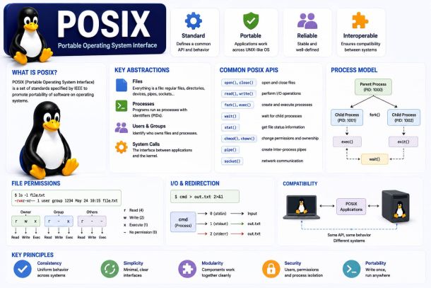 Linux concept: POSIX