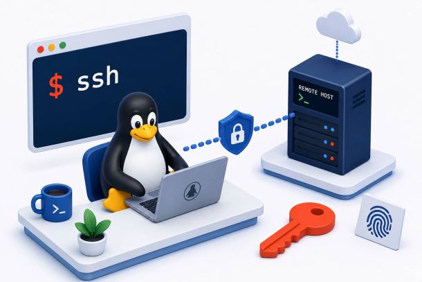 Linux commando: ssh