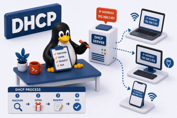 Linux concept: DHCP