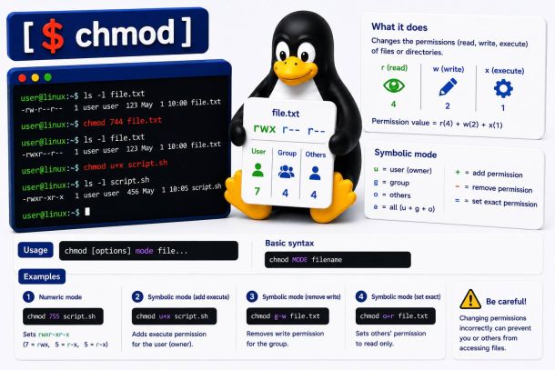 Linux commando: chmod