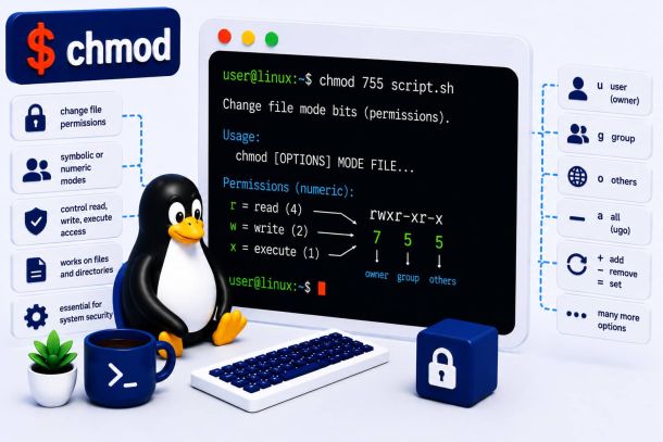 Linux command: chmod